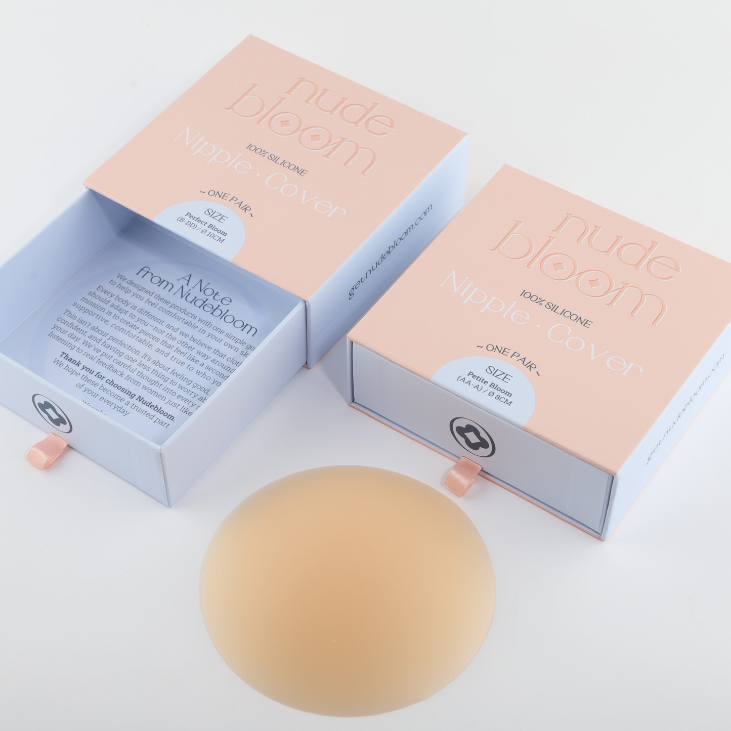 Silicone adhesive-free nipple covers – invisible, skin-friendly, for strapless and backless outfits